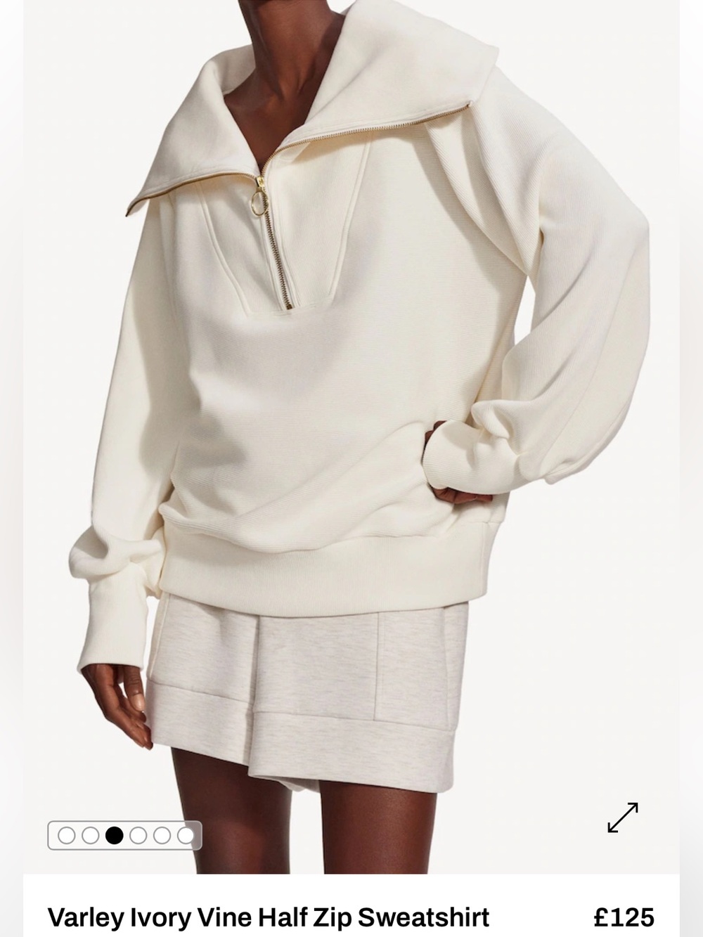 Varley

VARLEY Vine Half-Zip Pullover 
Ottomon Sweatshirt